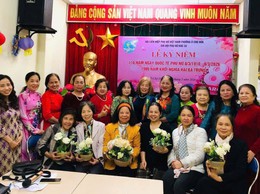 Các chi hội phụ nữ khu dân cư sôi nổi chào mừng kỷ niệm ngày Quốc tế Phụ nữ 8/3