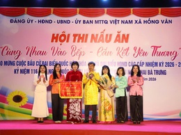 Xã Hồng Vân tổ chức Hội thi nấu ăn với chủ đề “Cùng nhau vào bếp – Gắn kết yêu thương”