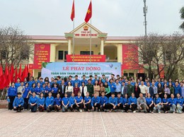 Trung Giã phát động và lan tỏa lan tỏa phong trào “Sáng - xanh - sạch - đẹp” hướng tới ngày hội non sông