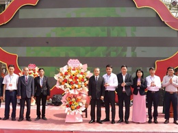 Đồng chí Phó Bí thư Đảng ủy, Chủ tịch UBND xã An Khánh Hồ Trung Nghĩa dự Lễ khai hội Hội làng Ngự Câu, An Hạ, Thanh Quang Xuân Bính Ngọ 2026