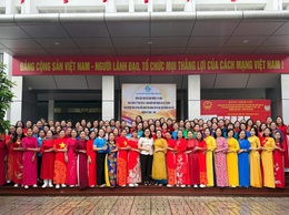 Hội LHPN phường Long Biên tổ chức đồng diễn dân vũ chào mừng Ngày Quốc tế Phụ nữ 8/3, Khởi nghĩa Hai Bà Trưng và hướng tới cuộc bầu cử đại biểu Quốc hội khóa XVI, đại biểu HĐND các cấp nhiệm kỳ 2026 – 2031.