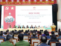 Hà Nội: Bài bản, đúng luật trong tổ chức vận động bầu cử