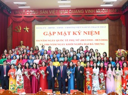 Thạch Thất: Gặp mặt kỷ niệm 116 năm ngày Quốc tế Phụ nữ 8/3