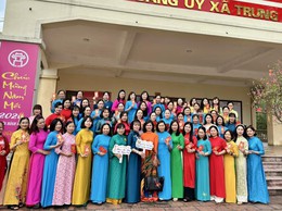 PHỤ NỮ XÃ TRUNG GIÃ SÔI NỔI TỔ CHỨC CÁC HOẠT ĐỘNG CHÀO MỪNG NGÀY QUỐC TẾ PHỤ NỮ 8/3