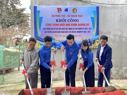 Đoàn xã Phúc Thọ khởi công xây dựng 