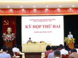 HĐND phường Hoàn Kiếm thông qua các nghị quyết quan trọng