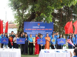 Đoàn xã Phú Xuyên ra quân Tháng Thanh niên năm 2026