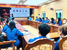 Đoàn Thanh niên xã tổ chức mạn đàm tìm hiểu tiểu sử các ứng cử viên đại biểu Quốc hội va HĐND các cấp