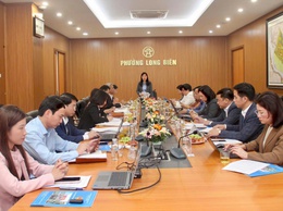 Phường Long Biên tiếp Đoàn giám sát của Ủy ban MTTQ Việt Nam Thành phố Hà Nội về công tác bầu cử