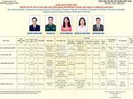 TÓM TẮT CHƯƠNG TRÌNH HÀNH ĐỘNG CỦA NGƯỜI THAM GIA ỨNG CỬ ĐẠI BIỂU HĐND PHƯỜNG THANH LIỆT KHÓA II NHIỆM KỲ 2026 - 2031