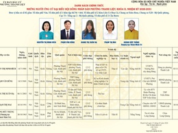 TÓM TẮT CHƯƠNG TRÌNH HÀNH ĐỘNG CỦA NGƯỜI THAM GIA ỨNG CỬ ĐẠI BIỂU HĐND PHƯỜNG THANH LIỆT KHÓA II NHIỆM KỲ 2026 - 2031