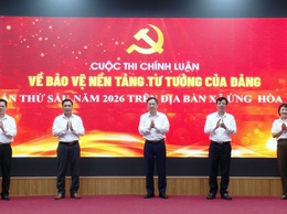 ỨNG HÒA: PHÁT ĐỘNG CUỘC THI CHÍNH LUẬN VỀ BẢO VỆ NỀN TẢNG TƯ TƯỞNG CỦA ĐẢNG LẦN THỨ SÁU NĂM 2026.