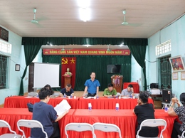 Hội nghị đối thoại với các hộ dân thôn Đồi 3 chưa đồng thuận kiểm đếm phục vụ công tác giải phóng mặt bằng Dự án cải tạo, nâng cấp Quốc lộ 6 đoạn Ba La – Xuân Mai