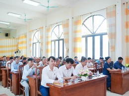 UBMTTQ VIỆT NAM XÃ HƯNG ĐẠO TỔ CHỨC HỘI NGHỊ ĐÁNH GIÁ CÔNG TÁC QUÝ I, TRIỂN KHAI NHIỆM VỤ QUÝ II VÀ PHÁT ĐỘNG THI ĐUA NĂM 2026