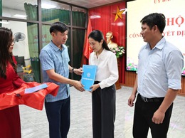 XÃ HÒA XÁ CÔNG BỐ QUYẾT ĐỊNH VỀ CÔNG TÁC CÁN BỘ 