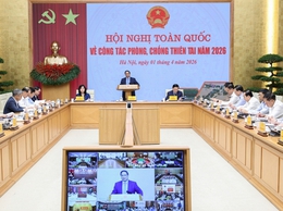 Hội nghị trực tuyến toàn quốc về công tác phòng, chống thiên tai năm 2026