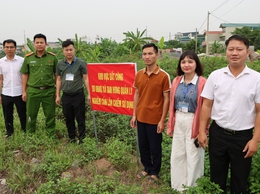 Tam Hưng tăng cường siết chặt quản lý đất đai, trật tự xây dựng: Quyết liệt từ chỉ đạo đến hành động thực địa