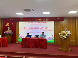 Hội nghị đại biểu nhân dân bàn việc xây dựng đời sống văn hóa ở cơ sở năm 2026 tại phường Khương Đình