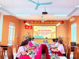 Trường mầm non A Tứ Hiệp đón đoàn kiểm tra của Sở Giáo dục và Đào tạo Hà Nội về việc thực hiện nhiệm vụ, quy chế chuyên môn năm học 2025 – 2026