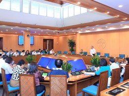 Đoàn kiểm tra của Thành uỷ Hà Nội kiểm tra các phường Giảng Võ, Ba Đình, Hai Bà Trưng.