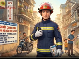 Công an Hà Nội khuyến cáo an toàn trong mùa nắng nóng gay gắt