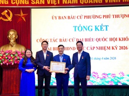 Phường Phú Thượng tổng kết thành công công tác bầu cử nhiệm kỳ 2026–2031: Dân chủ – Kỷ cương – Đoàn kết