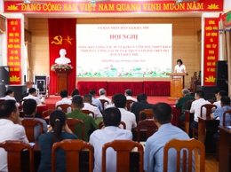 Kiều Phú tổng kết công tác PCTT. CNCH năm 2025, triển khai phương hướng, nhiệm vụ năm 2026