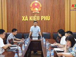 UBND xã Kiều Phú tổ chức hội nghị họp tập thể lãnh đạo Uỷ ban triển khai một số nhiệm vụ trọng tâm