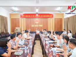 Đảng ủy xã Kiều Phú tổ chức Hội nghị Thường trực, Ban Thường vụ, Ban Chấp hành Đảng bộ xã lần thứ 9, nhiệm kỳ 2025–2030