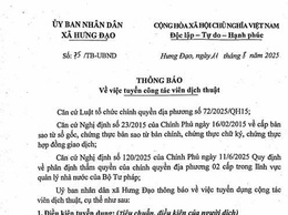 THÔNG BÁO
Về việc tuyển công tác viên dịch thuật