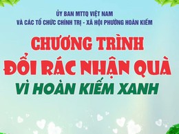 Hội Liên hiệp Phụ nữ phường Hoàn Kiếm phát động chương trình “Ngày thứ 7 Sáng – Xanh – Sạch – Đẹp”