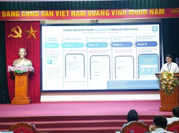 Xã Dương Hoà từng bước nâng cao hiệu quả quản lý, điều hành trên môi trường số 