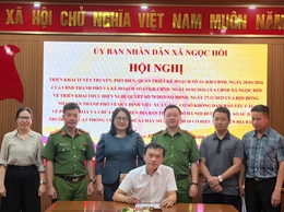 Ngọc Hồi tăng cường tuyên truyền, siết chặt quản lý phòng cháy, chữa cháy theo Nghị quyết 79