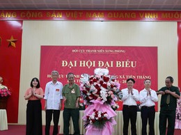 80 đại biểu tham dự Đại hội Cựu thanh niên xung phong xã Tiến Thắng