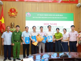 Ban đại diện Hội đồng quản trị NHCSXH xã Suối Hai tổ chức hội nghị quý I năm 2026