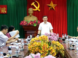 Đảng ủy xã Mỹ Đức tổ chức hội nghị giao ban thực hiện Nghị quyết 57 quý I năm 2026, triển khai nhiệm vụ quý II năm 2026.