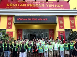 Công an phường Yên Hòa phối hợp triệt phá nhóm đối tượng lừa đảo công nghệ cao từ Campuchia di chuyển về Hà Nội hoạt động