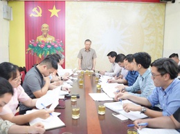 UBND xã An Khánh tổ chức Hội nghị nghe báo cáo tiến độ giải phóng mặt bằng các dự án trên địa bàn