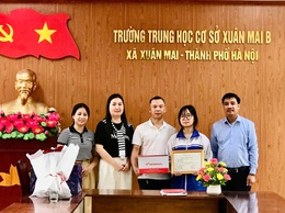 Nữ sinh trường THCS Xuân Mai B  xuất sắc đạt giải Khuyến khích Cuộc thi An toàn giao thông cấp Quốc gia - được tuyển thẳng vào lớp 10 THPT năm học 2026 - 2027