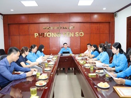 Công đoàn phường Yên Sở sơ kết hoạt động công đoàn quý I, triển khai nhiệm vụ trọng tâm quý II năm 2026