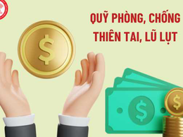 Xây dựng kế hoạch thu Quỹ Phòng, chống thiên tai năm 2026.