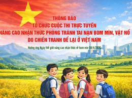 VNMAC phát động cuộc thi trực tuyến nâng cao nhận thức phòng tránh tai nạn bom mìn, vật nổ