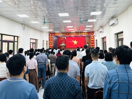 HÒA XÁ: SINH HOẠT DƯỚI CỜ THÁNG 4/2026, KHEN THƯỞNG 15 TẬP THỂ, CÁ NHÂN TIÊU BIỂU