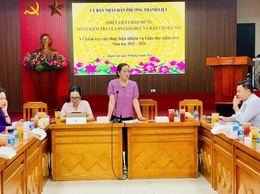 Phường Thanh Liệt: Kiểm tra thực hiện nhiệm vụ giáo dục mầm non năm học 2025 - 2026