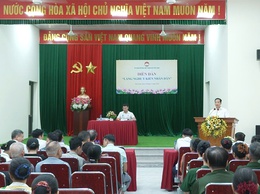 MTTQ xã Thư Lâm tổ chức Diễn đàn “Lắng nghe ý kiến Nhân dân” tại Cụm địa bàn số 2