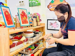 Trường Mầm non Nghiêm Xuyên triển khai tháng cao điểm tổng dọn vệ sinh môi trường – khử khuẩn