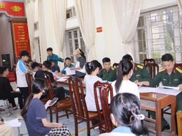 Phú Nghĩa : Tổ chức đăng ký nghĩa vụ quân sự lần đầu, dân quân tự vệ năm 2026 các thôn thuộc cụm Đông Sơn, Thanh Bình