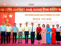  HĐND Phường Từ Liêm tổ chức hội nghị công bố nghị quyết về công tác cán bộ của HĐND phường nhiệm kỳ 2026-2031