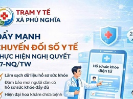 Phú Nghĩa đẩy nhanh chiến dịch 90 ngày chuẩn hóa dữ liệu hồ sơ sức khỏe điện tử
