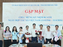 UBND xã Quảng Bị gặp mặt kỷ niệm 80 năm ngày Hợp tác xã Việt Nam 11/4